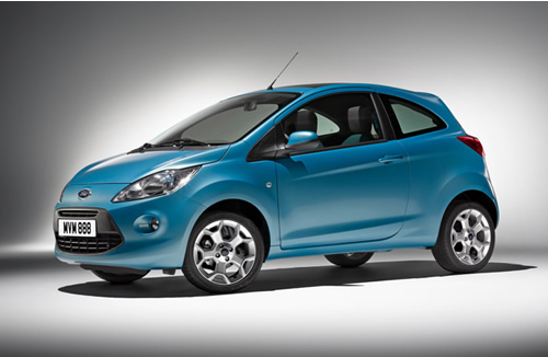 A picture of the new Ford Ka