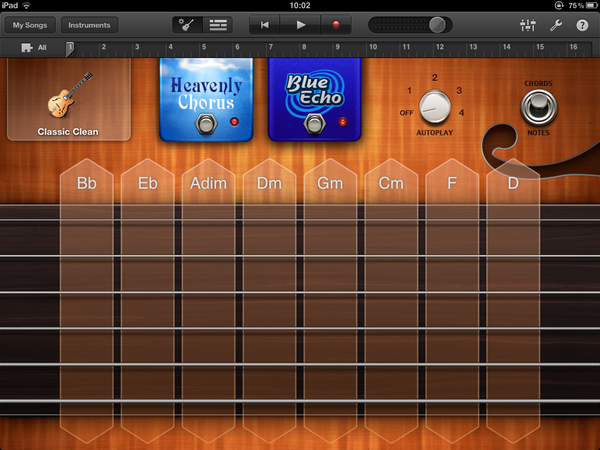 The GarageBand Smart Guitar